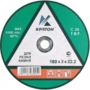 Круг для резки камня C24TBF, 400х3,2х32,0, КРАТОН, 1 07 03 007