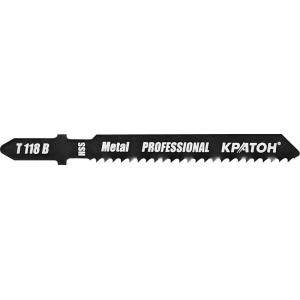 Пилка лобзиковая по металлу PROFESSIONAL 118 B HSS, КРАТОН, 1 17 02 007