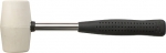 Киянка резиновая белая, металлическая ручка, 45 м, FIT, 45328