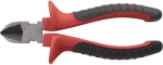 Бокорезы " Оптима ", двухцветная красно-черная ручка, полированная сталь 190 мм, FIT, 47552