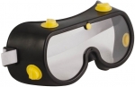 Очки защитные с непрямой вентиляцией, черный корпус, FIT, 12225