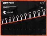 Набор ключей комбинированных CWS-03, 11 предметов, КРАТОН, 2 27 03 003