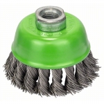 Щетка чаш HeavyINOX 0.5х75мм M14 пучки BOSCH 2608622060